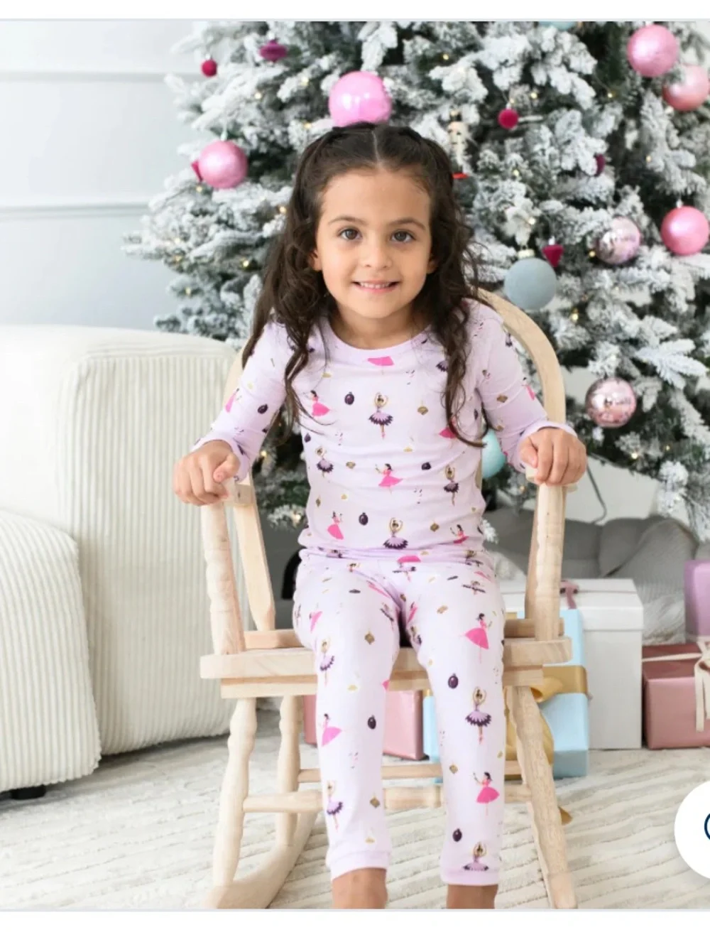 Kyte Baby Long Sleeve Pajama Set | Sugar Plum  4T